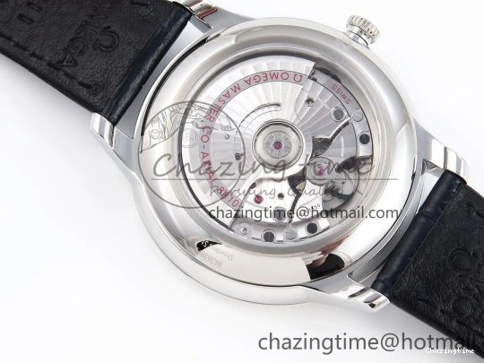 1230 Trendsetting De Ville Power Reserve SS MKF 1:1 Best Edition Blue Textured Dial on Black Leather Strap A 7742